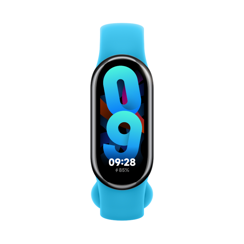BHR7314GL_wr_01 Xiaomi Smart Band 8 Strap - Aqua Blue