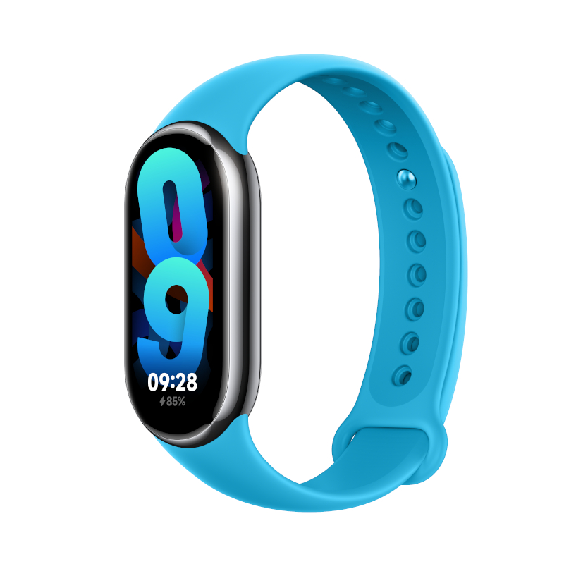 BHR7314GL_wr_02 Xiaomi Smart Band 8 Strap - Aqua Blue