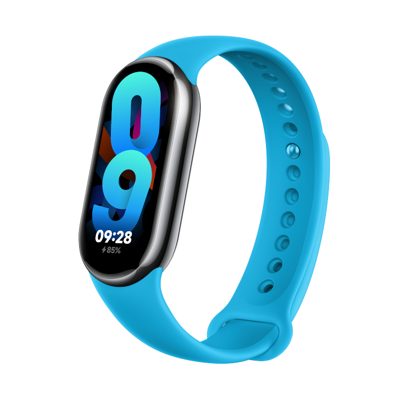 BHR7314GL_wr_03 Xiaomi Smart Band 8 Strap - Aqua Blue