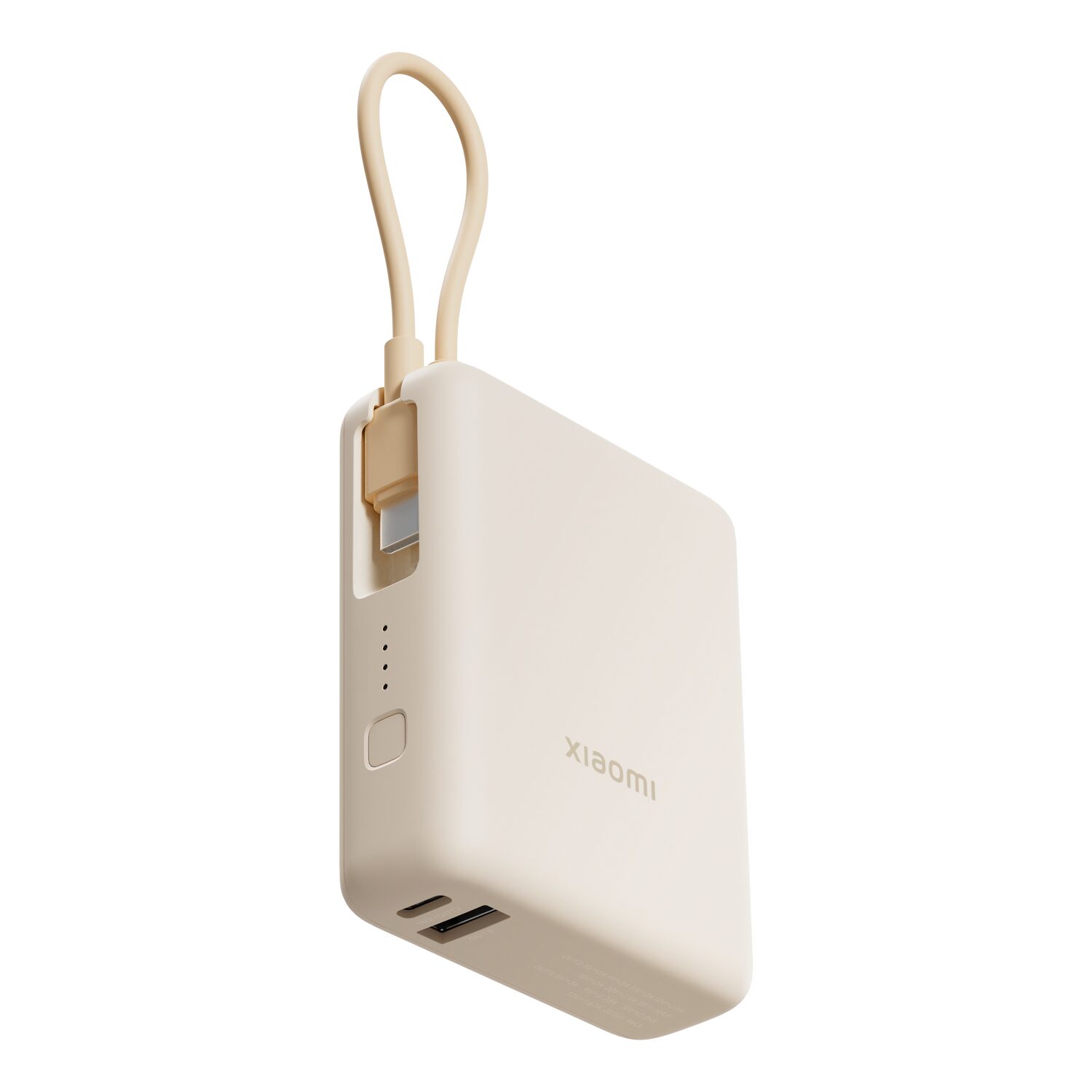BHR9333GL-WR-01 Xiaomi 33W Power Bank 10000 (Integrated Cable) - Tan