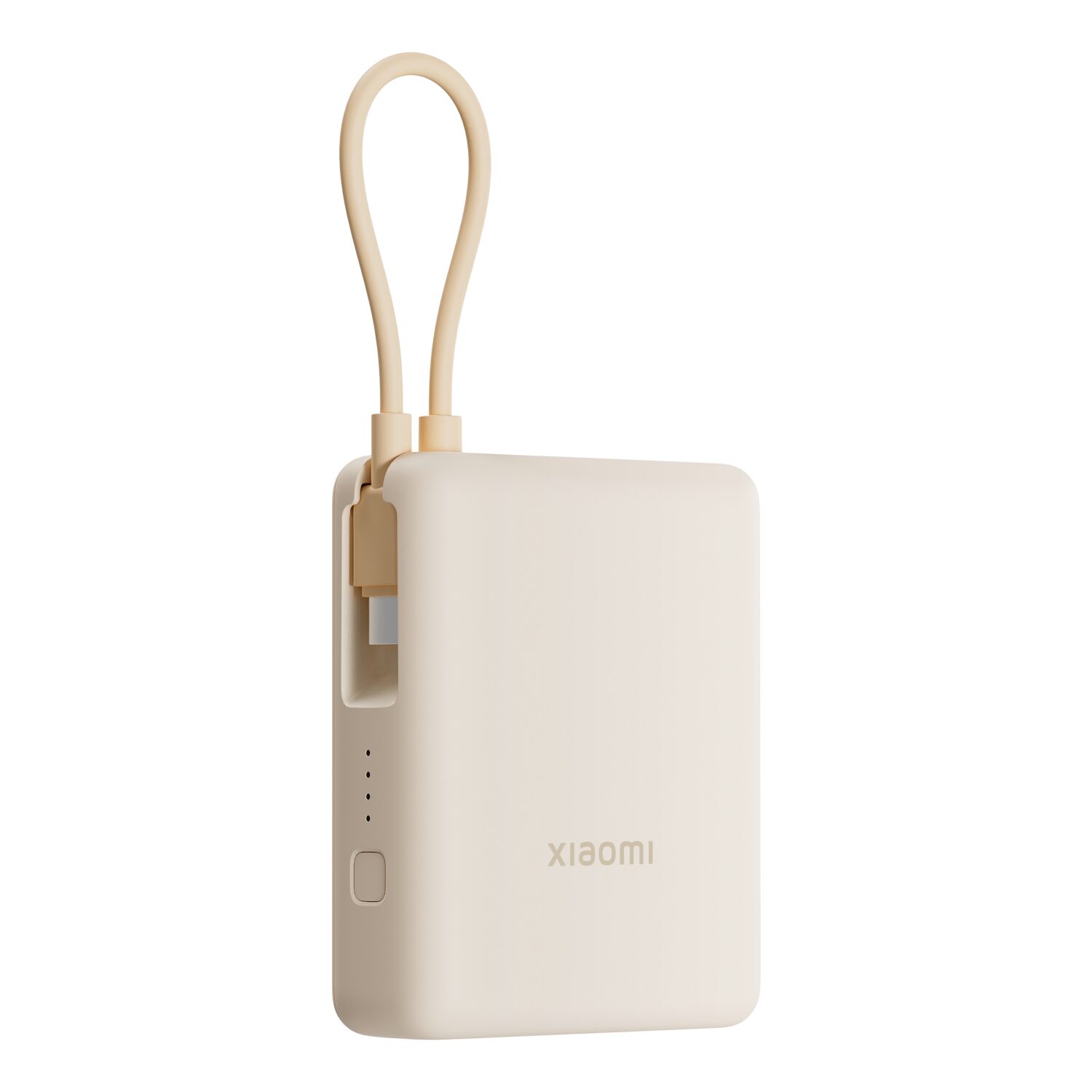 BHR9333GL-WR-02 Xiaomi 33W Power Bank 10000 (Integrated Cable) - Tan
