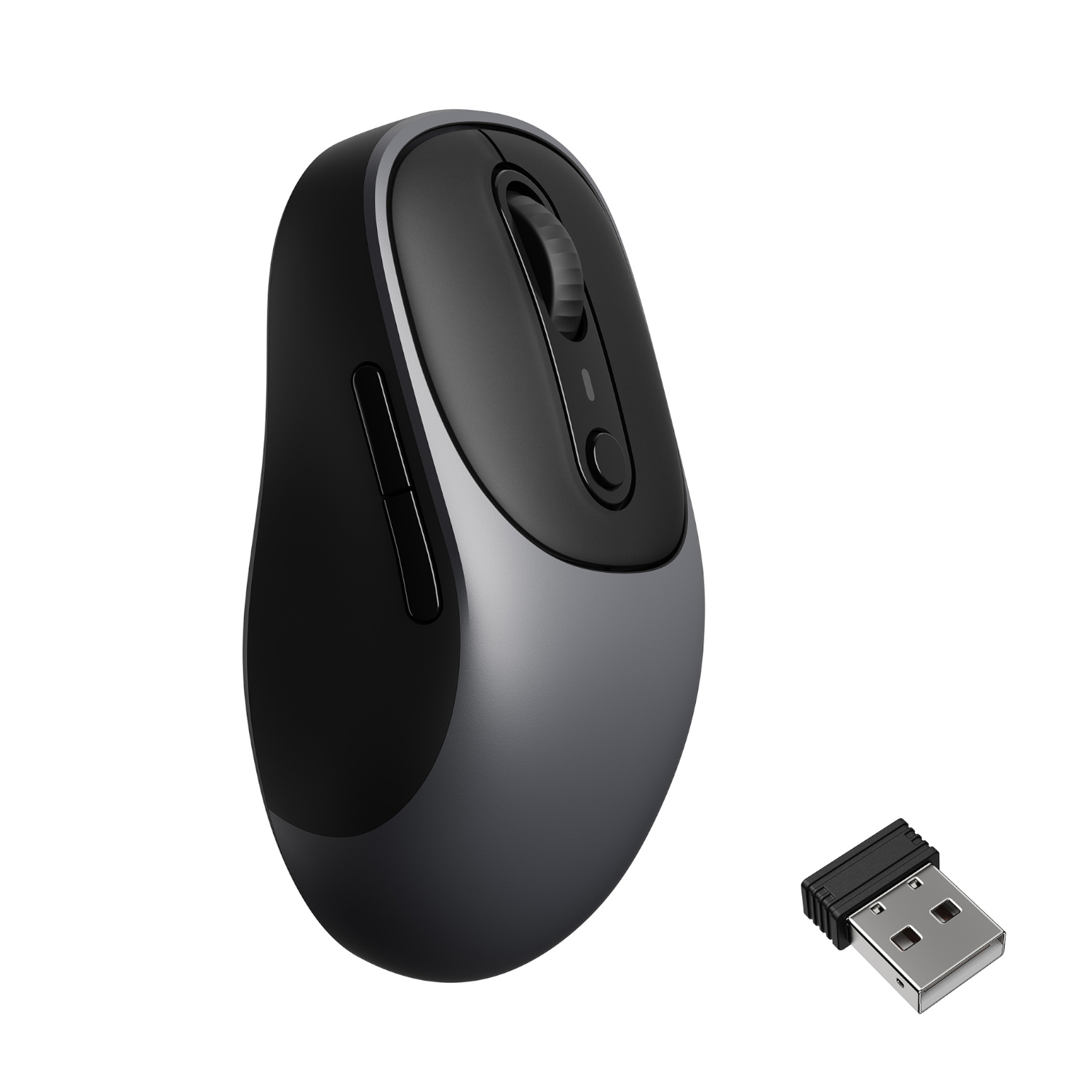 BM24-C61_Keychron-BM24-Wireless-Mouse-Metal-Grey_01 Keychron BM24 Wireless Silent Mouse - Metal Grey