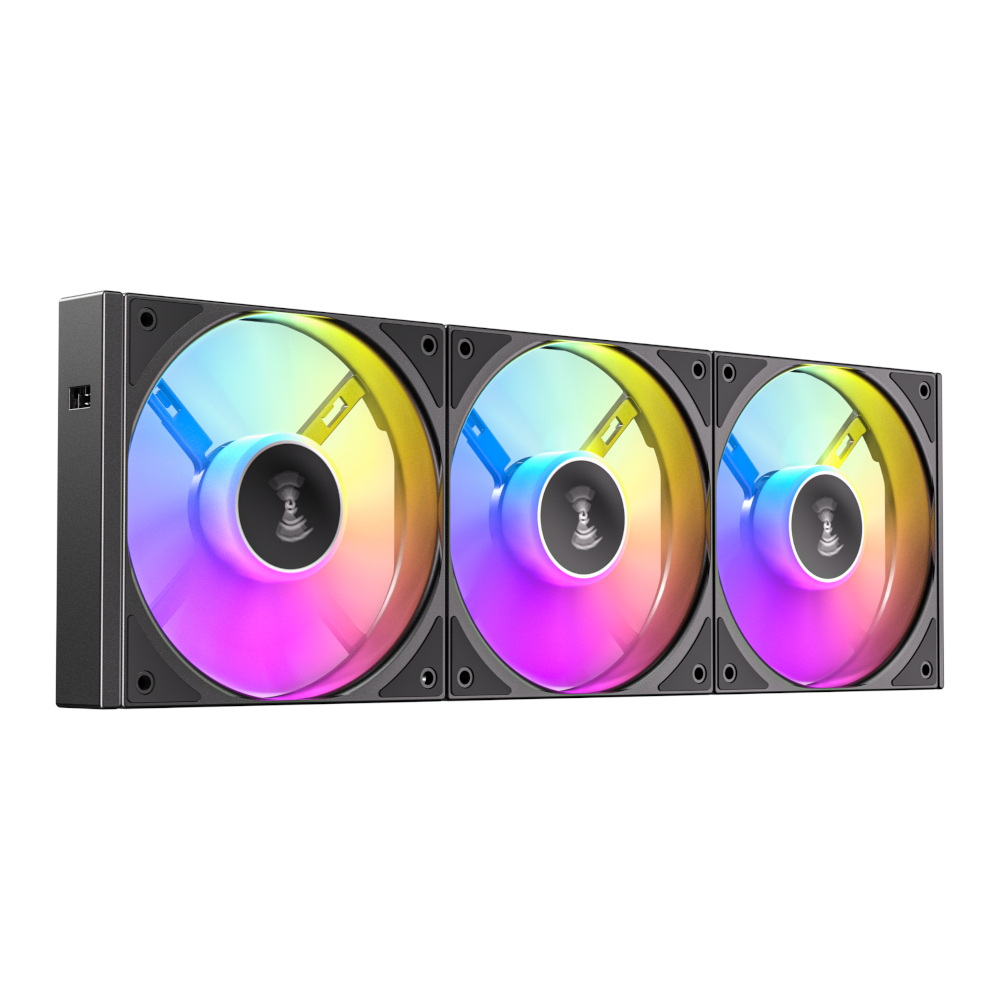 C120-ARGB-3PK-BK_wr_02 Antec Connect 120 ARGB PWM Fan 3 Pack - Black