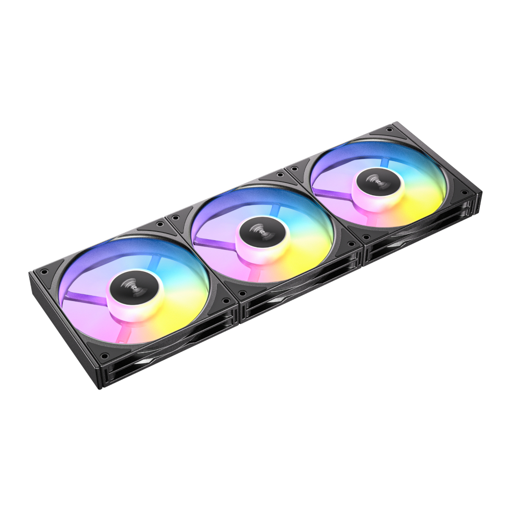 C120R-ARGB-3PK-BK_wr_03 Antec Connect 120 Reverse ARGB PWM Fan 3 Pack - Black