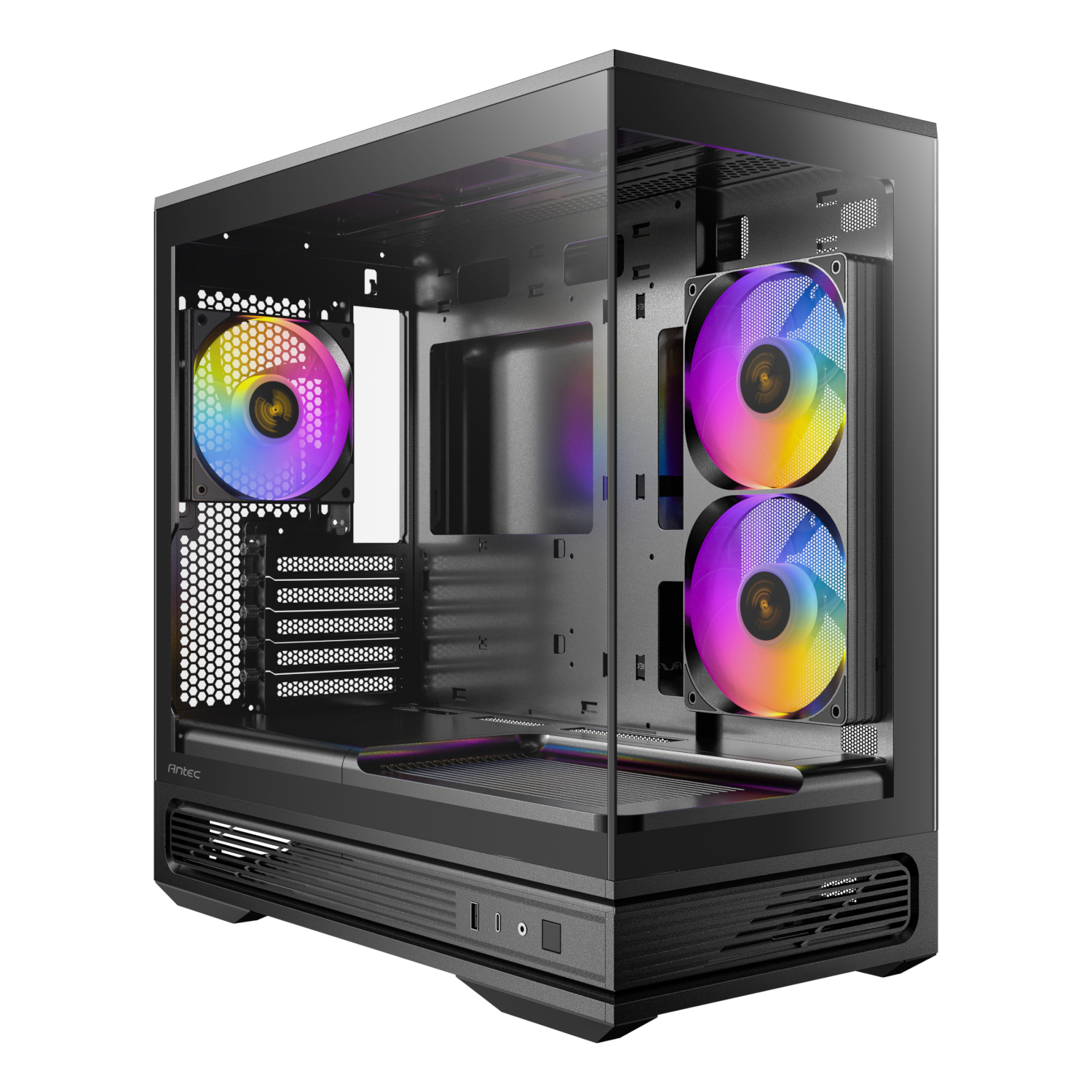 C2M-ARGB-B_Antec-C2M-ARGB-Compact-Micro-ATX-Gaming-Chassis-–-Black_wr_01a Antec C2M ARGB Compact Micro-ATX Gaming Chassis - Black