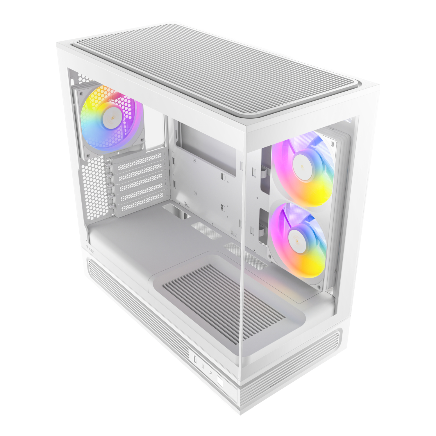 C2M-ARGB-W_Antec-C2M-ARGB-Compact-Micro-ATX-Gaming-Chassis-–-White_wr_04a Antec C2M ARGB Compact Micro-ATX Gaming Chassis - White