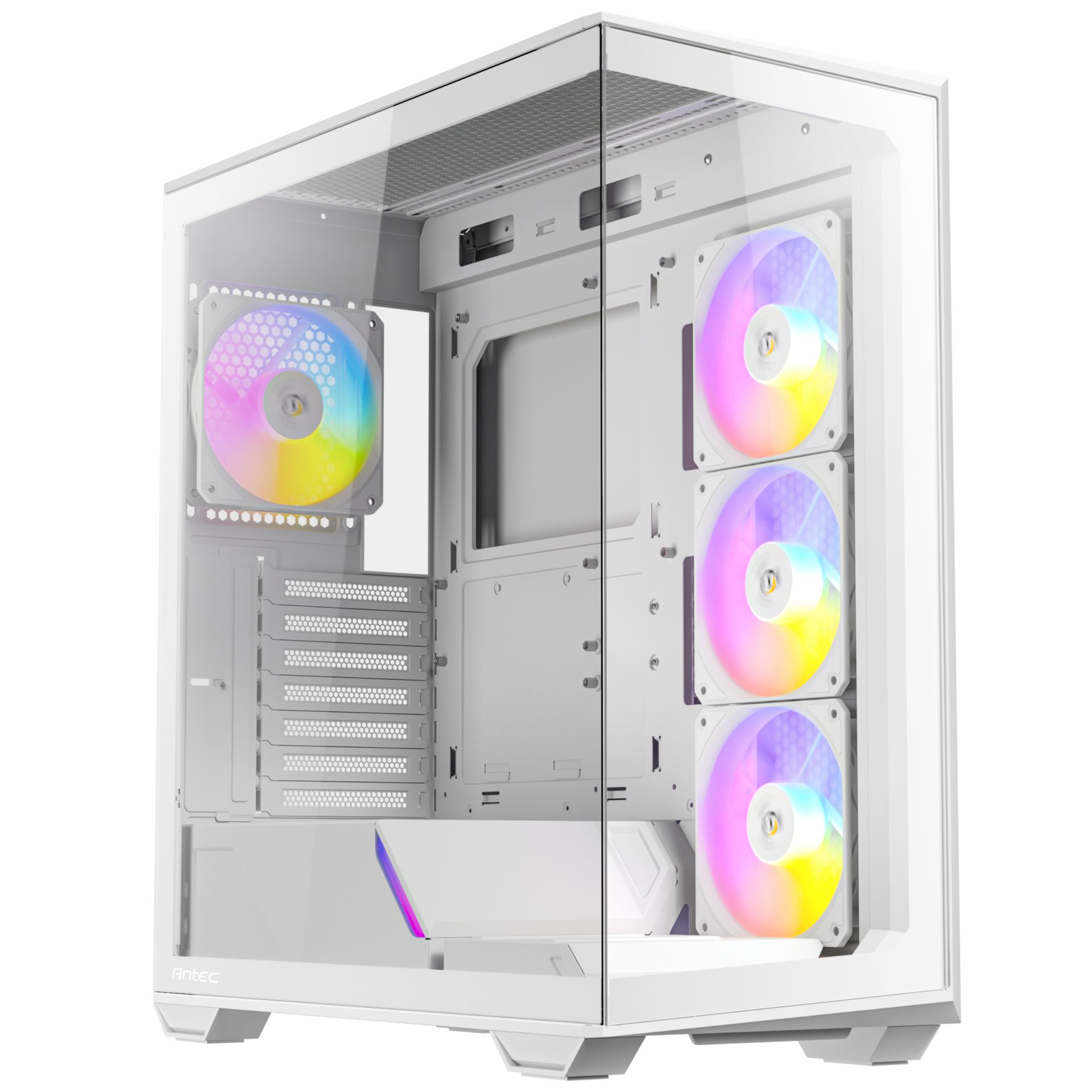 C3-ARGB-W_hr_03 Antec C3 ARGB ATX | Micro-ATX | ITX ARGB Mid-Tower Gaming Chassis – White