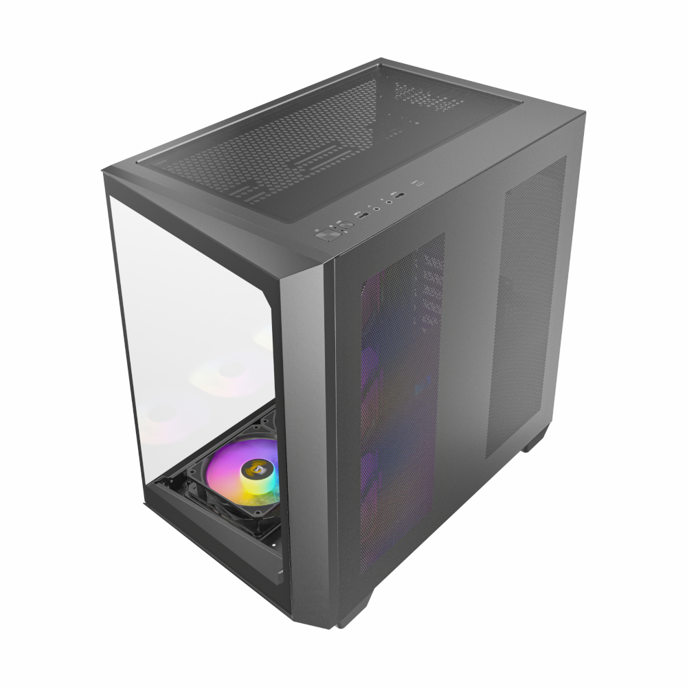 C5-ARGB-B_wr_06 Antec C5 ARGB ATX DUAL Mid Tower Gaming Chassis – Black