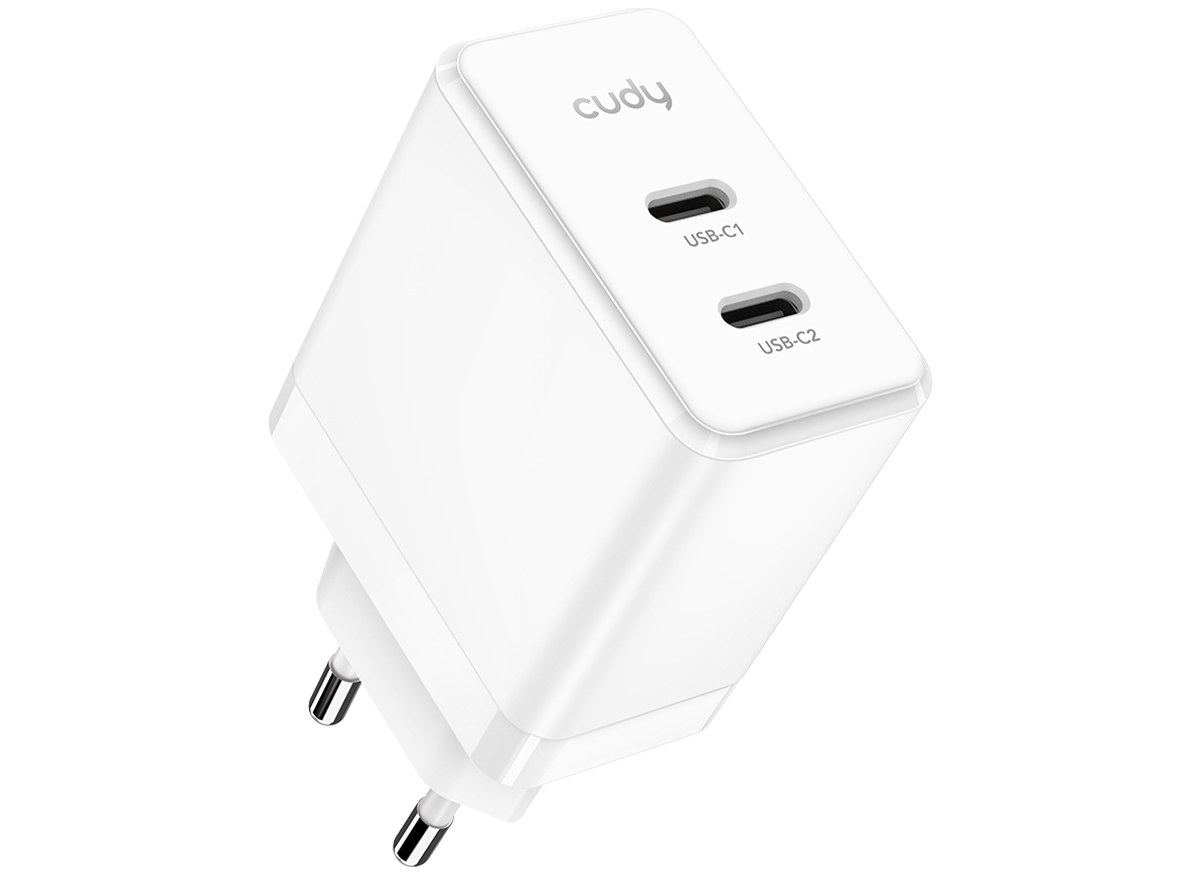 CD-CH40 Cudy 40W 2 Port USB-C Fast Charging Adapter