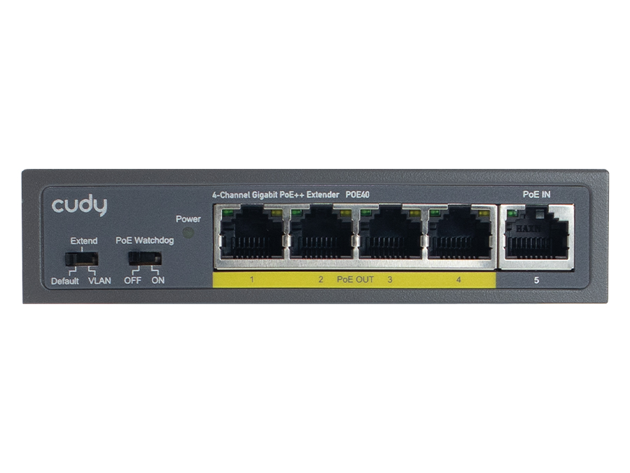 CD-GSPOE40 Cudy 4 Port Gigabit PoE 1x PoE Input 60W Switch