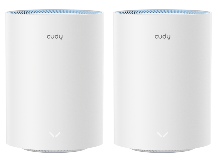 Cudy Dual Band WiFi 5 1200Mbps Fast Ethernet Mesh 2 Pack