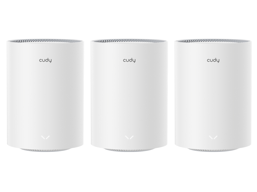 CD-M30003 Cudy Dual Band WiFi 6 3000Mbps Multi-Gigabit Mesh 3-Pack