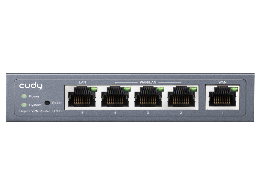 CD-R700 Cudy 5 Port Gigabit Multi-WAN VPN Router