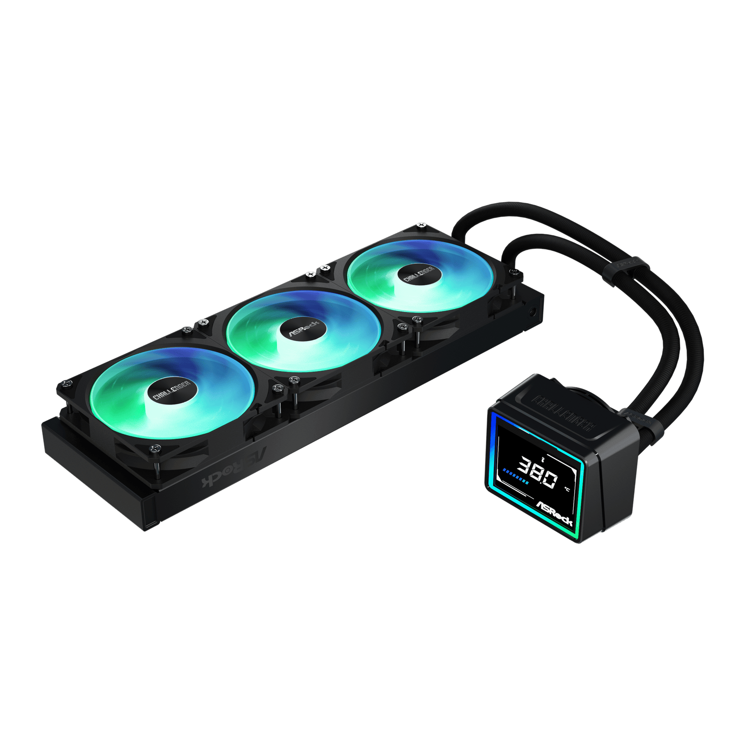 CHALLENGER-360-DIGITAL_ASRock_Challenger_360_Digital_AIO_Liquid_wr_06 ASRock Challenger 360 Digital AIO Liquid Cooler - Black