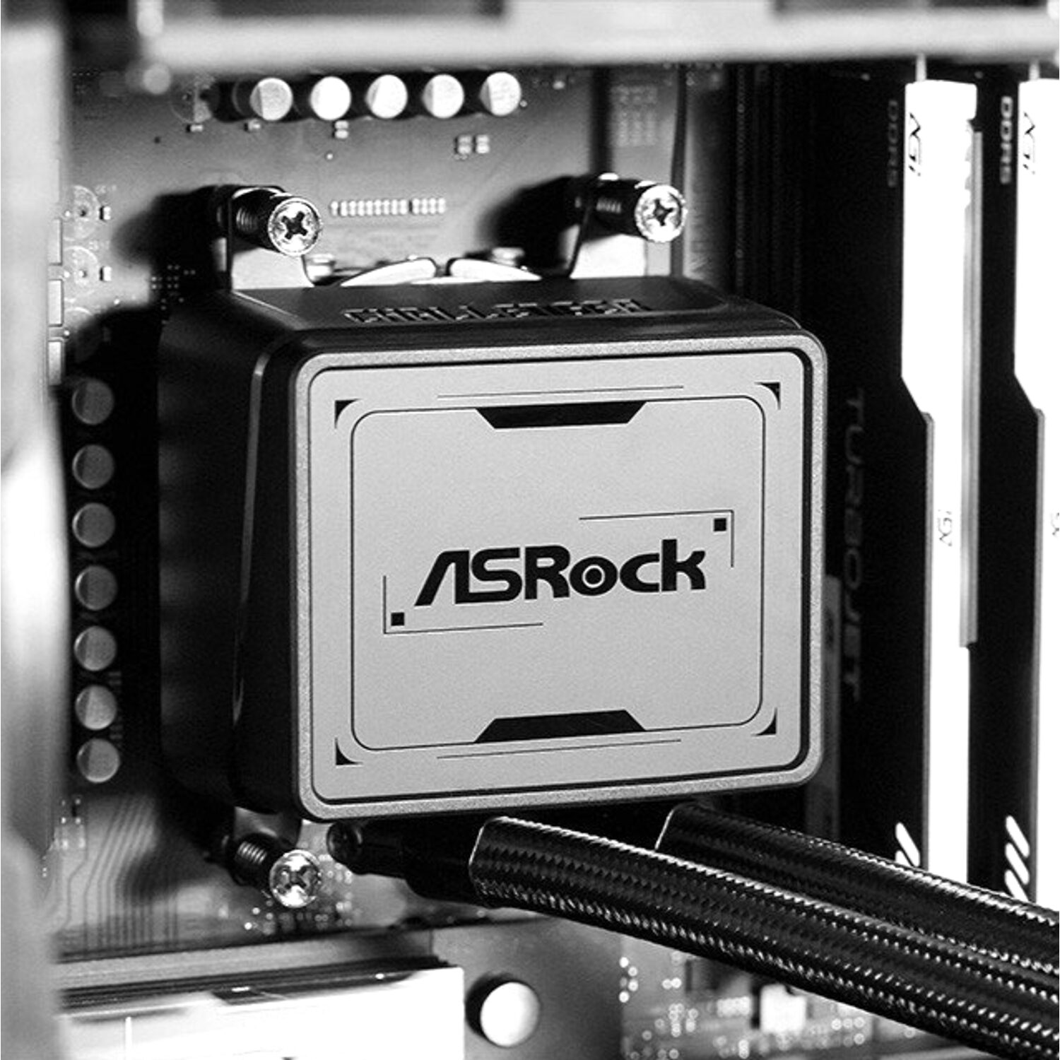 CHALLENGER-PURE-360_ASRock_Challenger_Pure_360_AIO_Liquid_Co_wr_07 ASRock Challenger Pure 360 AIO Liquid Cooler - Black