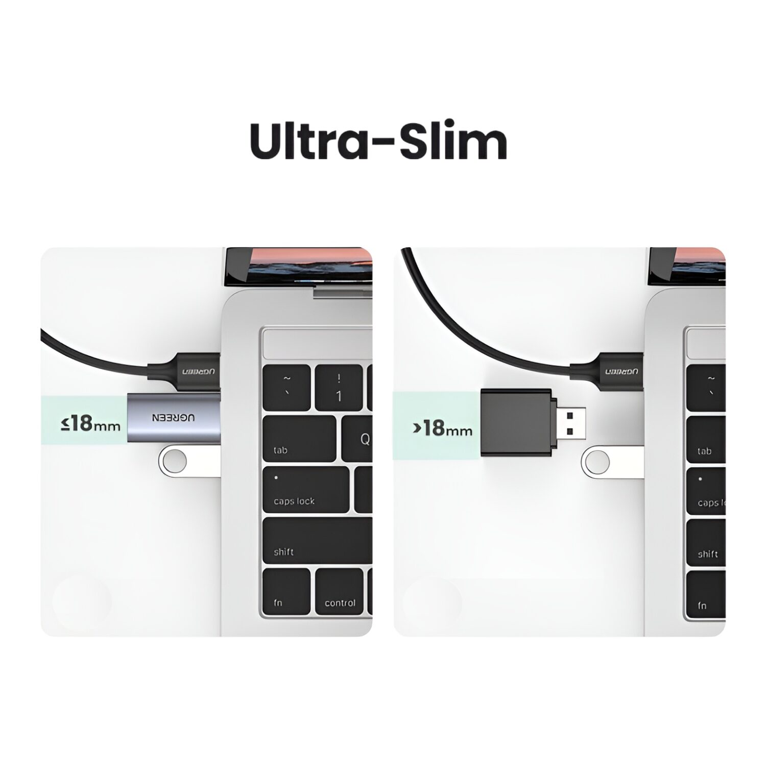 CM383-80864-wr-07 UGREEN CM383-80864 USB-A to 3.5mm Audio Jack External Sound Adapter - Silver