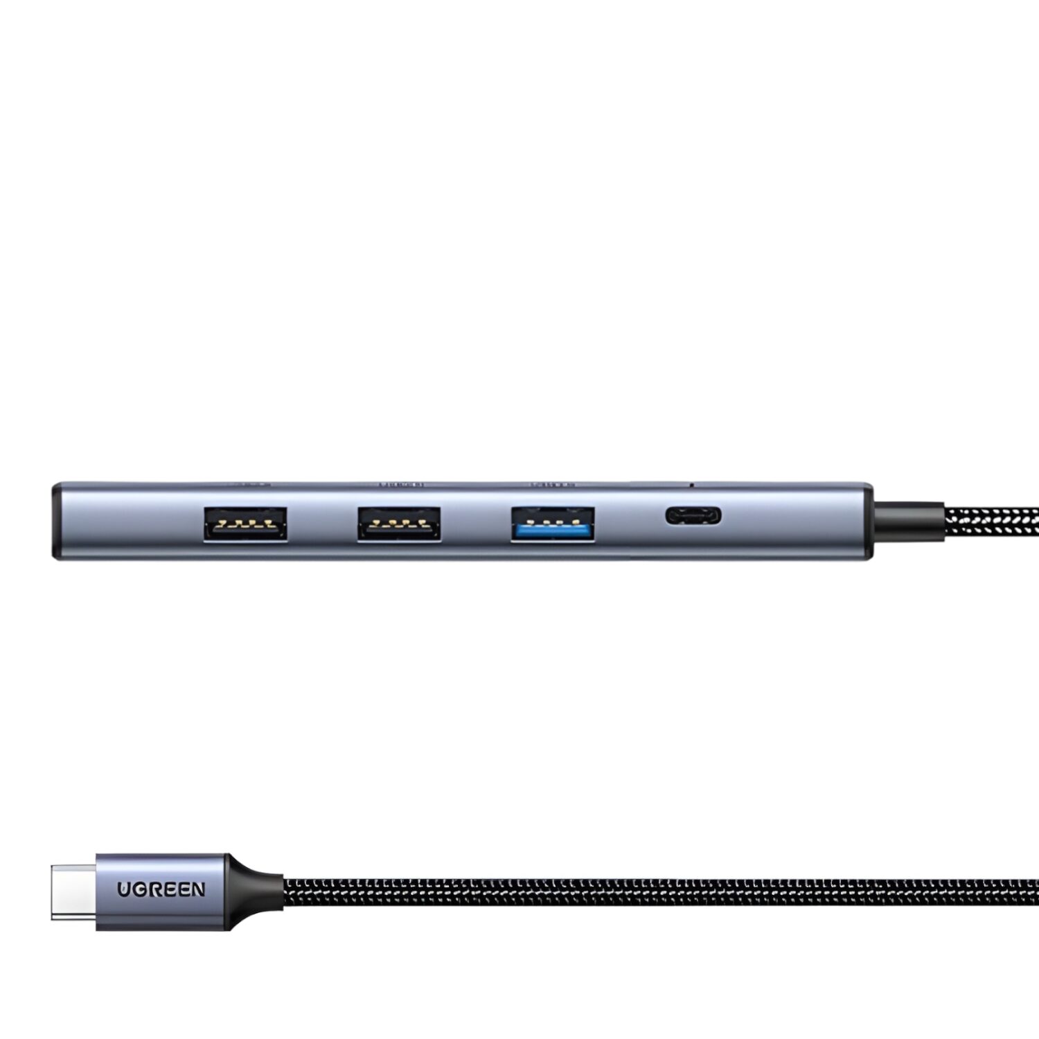 CM478-15495-wr-03a-1 UGREEN Revodok 5-in-1 Type-C Hub | 4K HDMI | Type-C | USB3.0 | USB2.0