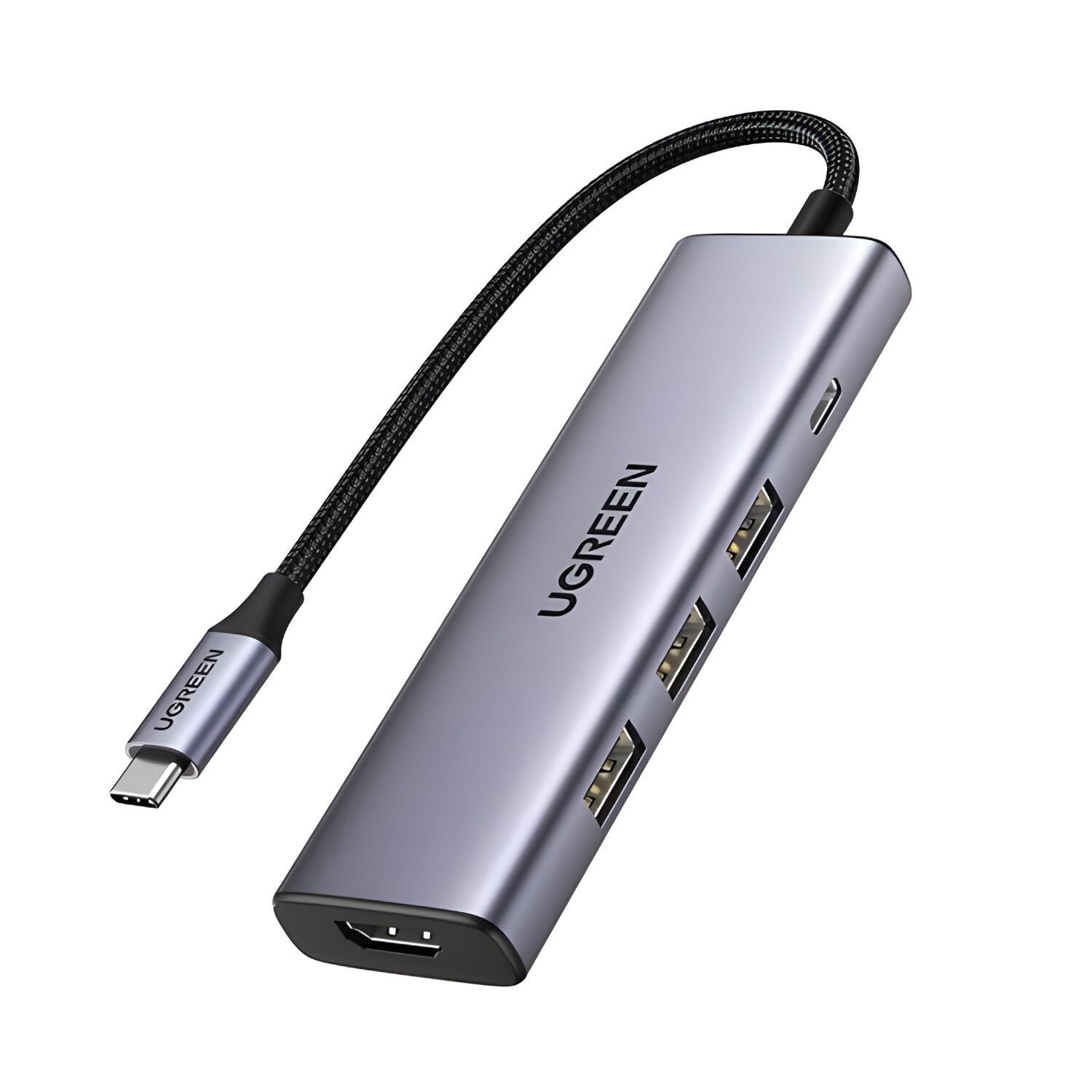 CM511-15596-wr-01 UGREEN Revodok 5-in-1 Type-C Hub | 4K HDMI | Type-C | USB3.0