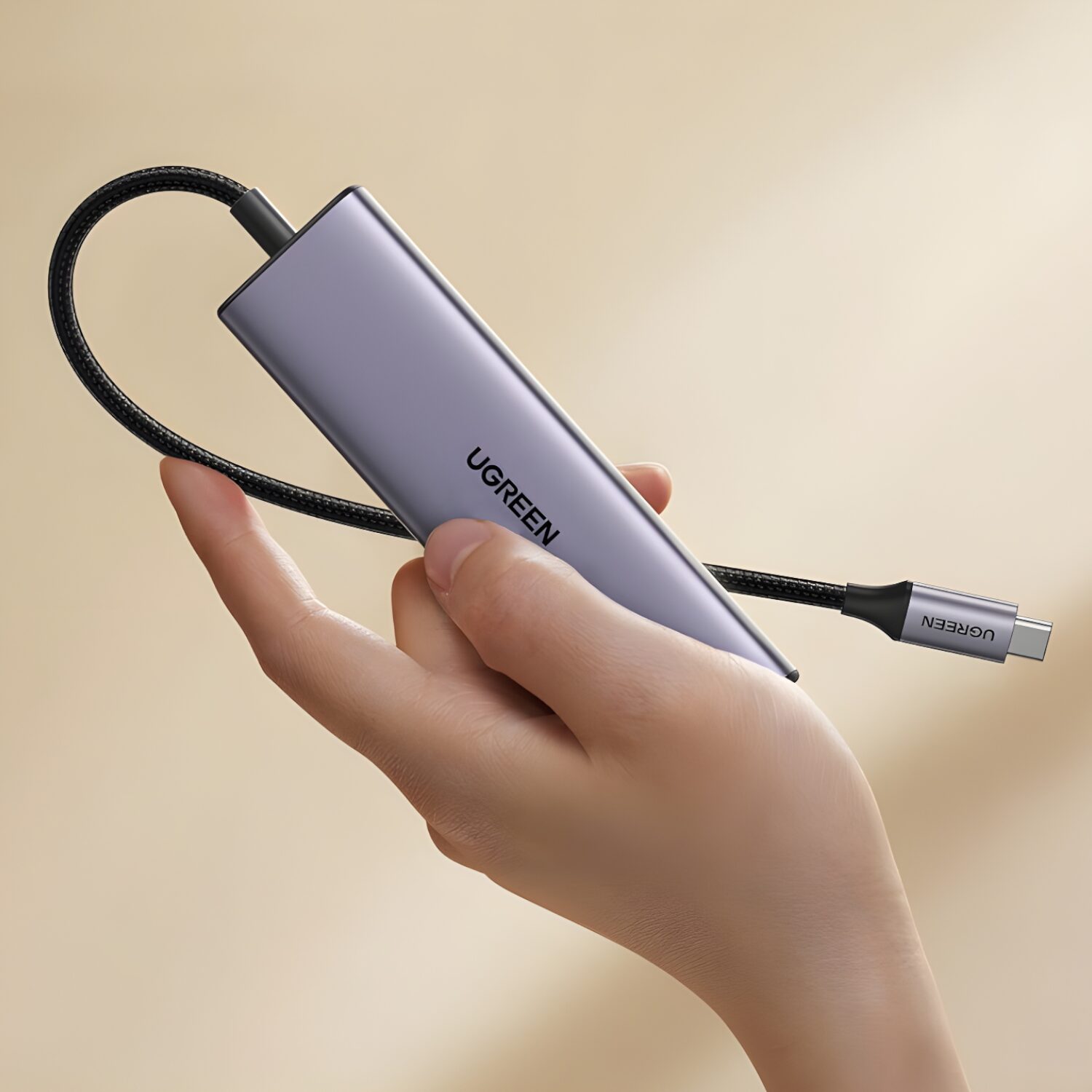 CM511-15596-wr-05 UGREEN Revodok 5-in-1 Type-C Hub | 4K HDMI | Type-C | USB3.0