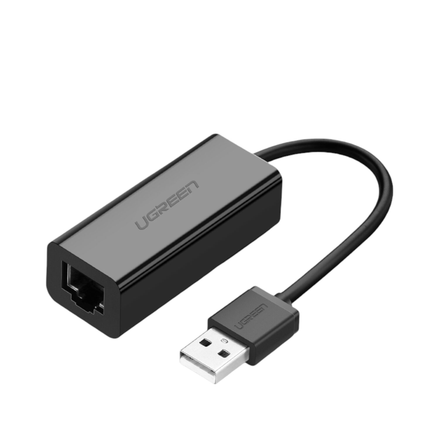 CR110-wr-01 UGREEN CR110 Ethernet Adapter | USB 2.0 to RJ45 - Black