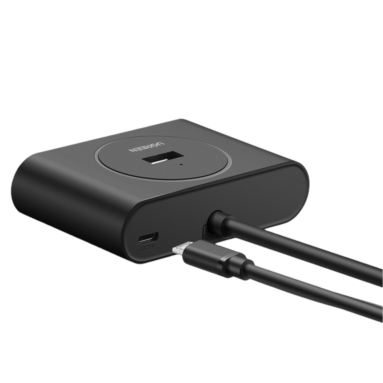 CR113-20290-WR-06 UGREEN 4-Port USB 3.0 Hub with Micro USB | 5Gbps Data Transfer - 1m