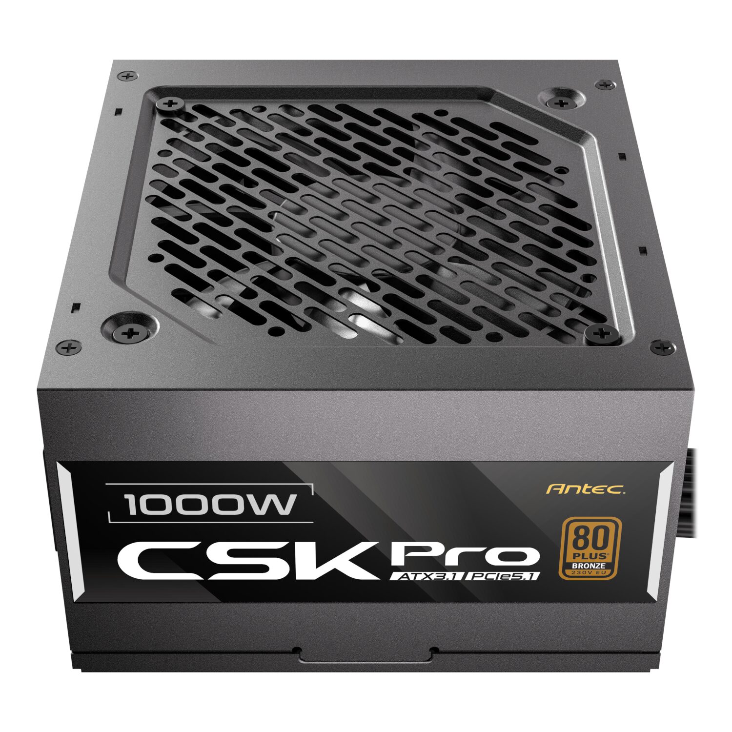 CSK1000-PRO-WR-4 Antec CSK1000 PRO ATX3.1 Semi-Modular 1000W Power Supply (80 PLUS Bronze, PCIe 5.1, ATX 3.1 Certified)