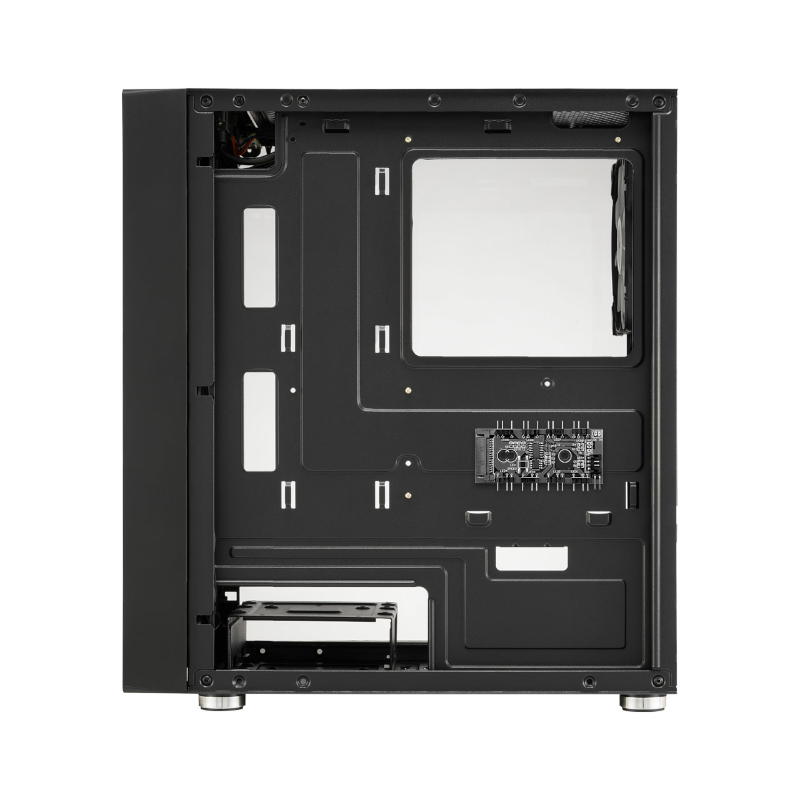 CST130A_wr_02 FSP CST130A Micro-ATX Gaming Chassis - Black