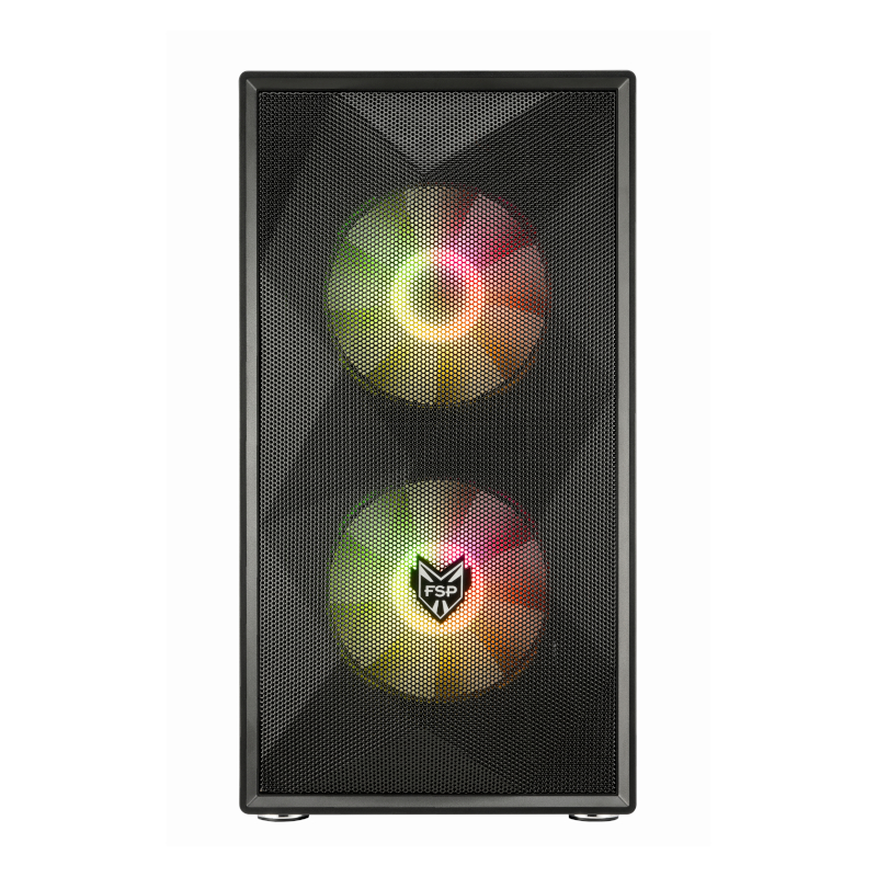 CST130A_wr_05 FSP CST130A Micro-ATX Gaming Chassis - Black