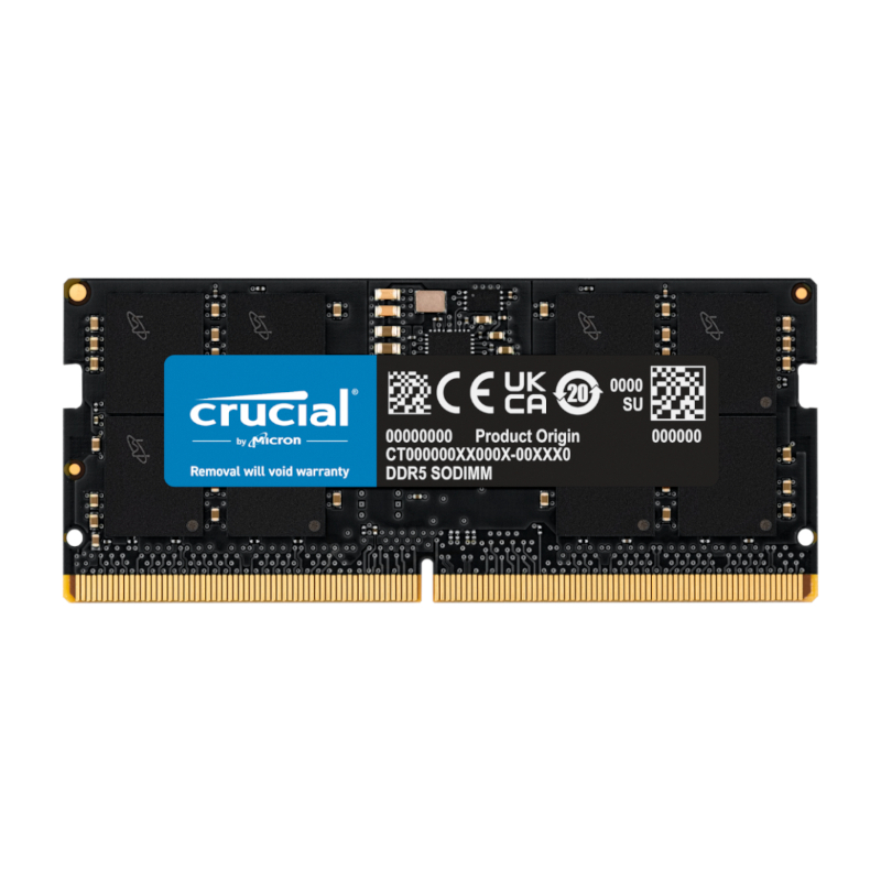 CT16G56C46S5_wr_01a Crucial 16GB 5600MHz DDR5 SODIMM Notebook Memory