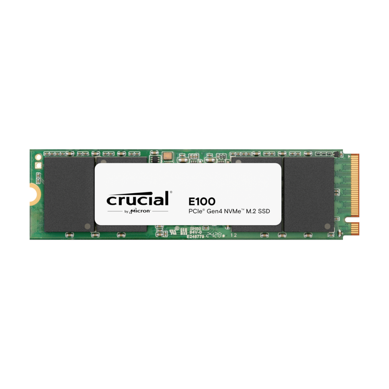 CT480E100SSD8_wr_01 Crucial E100 1TB PCIe Gen4 2280 NVMe M.2 SSD