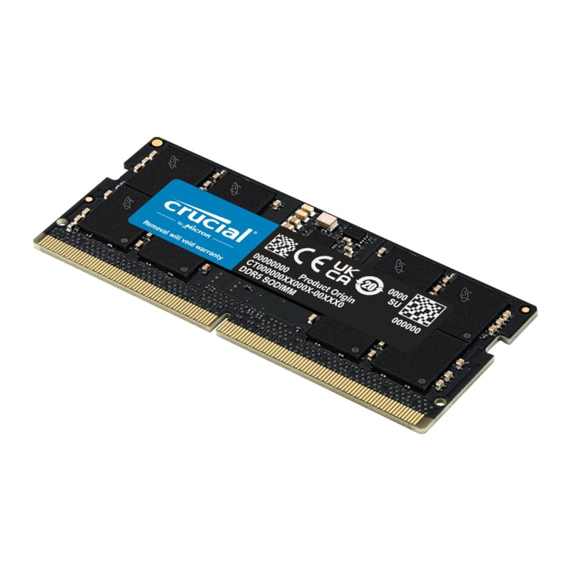 CT8G56C46S5_wr_02a Crucial 8GB 5600MHz DDR5 SODIMM Notebook Memory