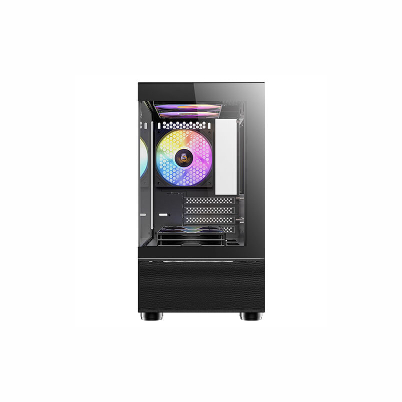 CX200M-ELITE-B_wr_03 Antec CX200M Elite Micro-ATX | ITX RGB Mini-Tower Gaming Chassis - Black
