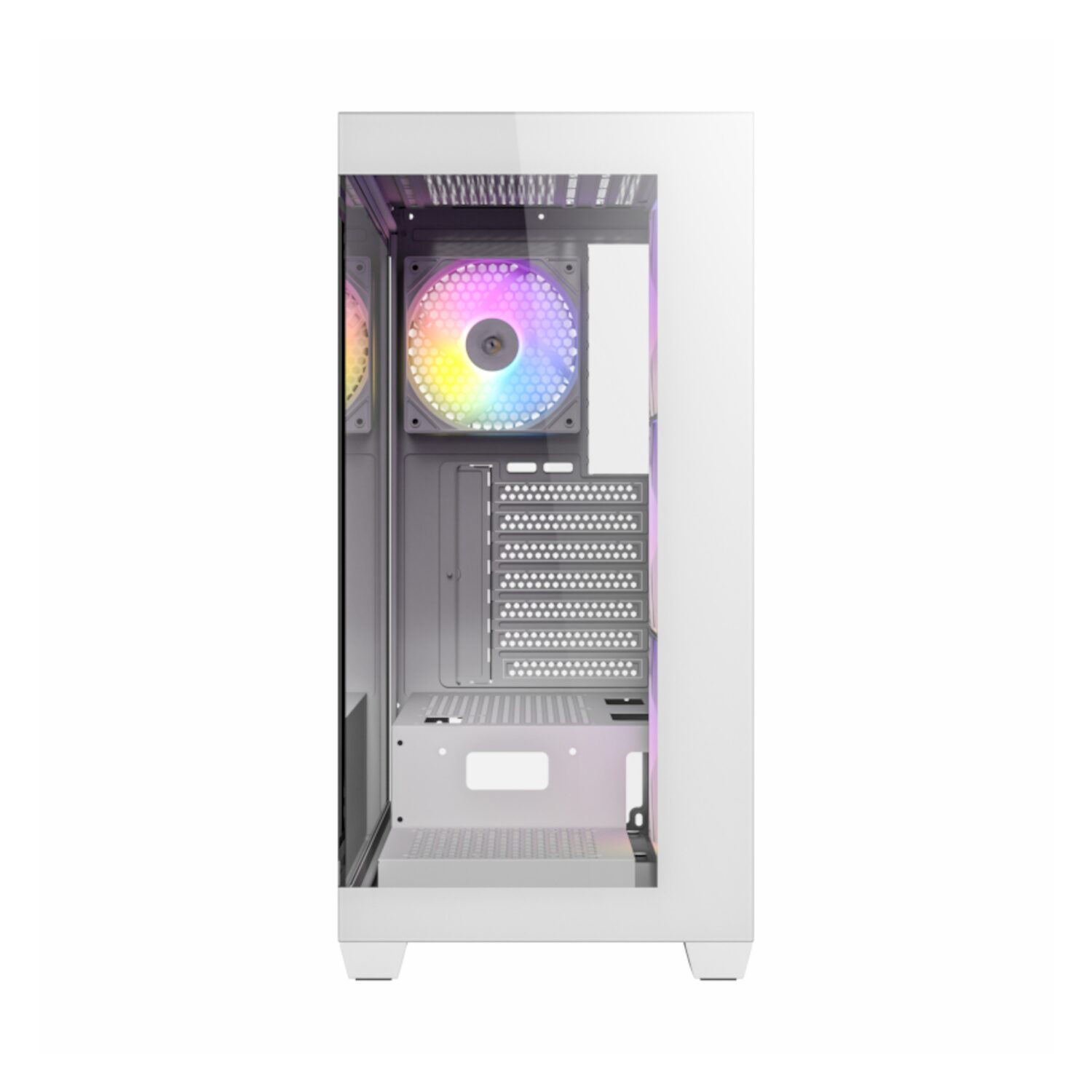 CX300-ARGB-W-wr-02 Antec CX300 ATX ARGB Gaming Chassis - White