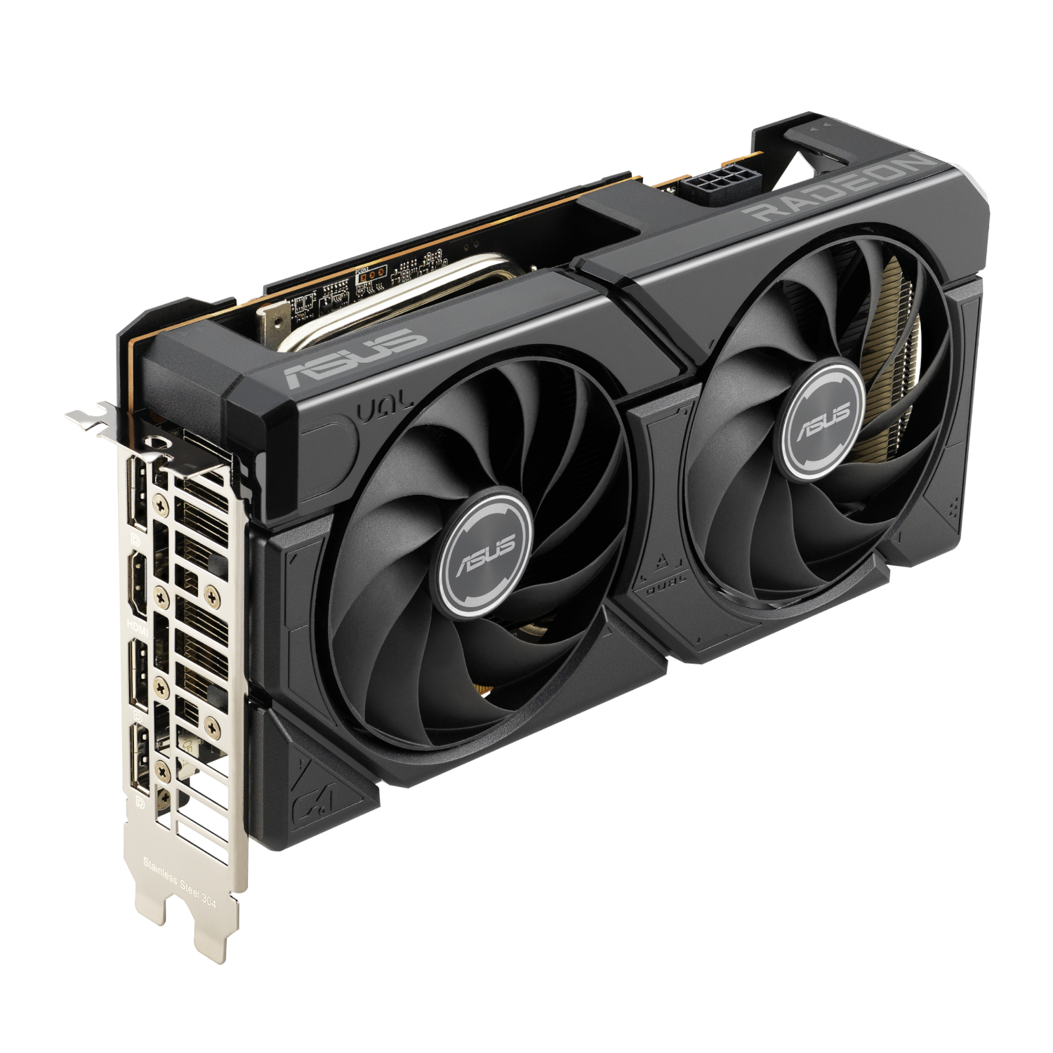 DUAL-RX7600-O8G-EVO_ASUS-Dual-Radeon-RX-7600-EVO-OC-Edition-8GB-GDDR6-Graphics-Card_wr_04a ASUS Dual Radeon RX 7600 EVO OC Edition 8GB GDDR6 Graphics Card