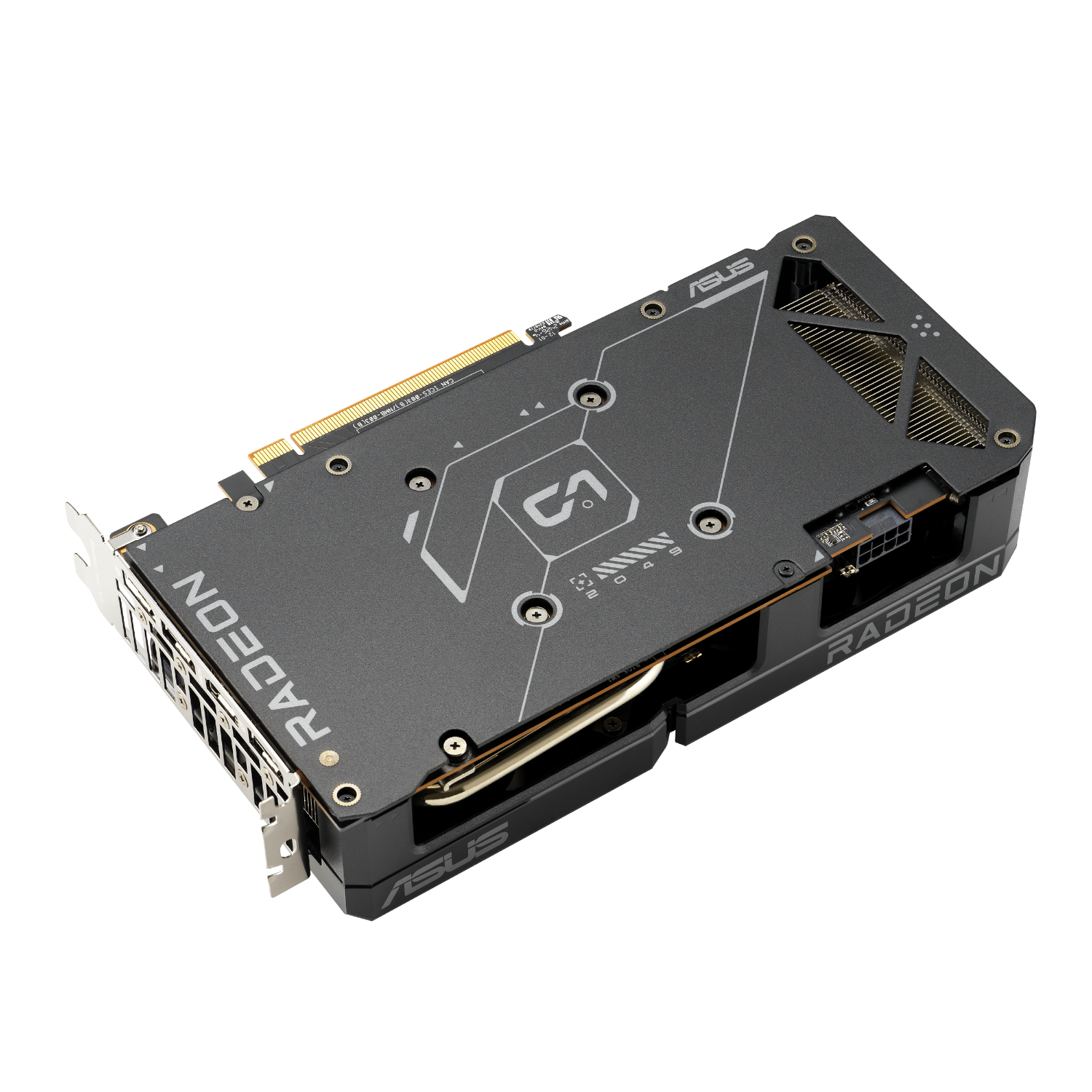 DUAL-RX7600-O8G-EVO_ASUS-Dual-Radeon-RX-7600-EVO-OC-Edition-8GB-GDDR6-Graphics-Card_wr_05a ASUS Dual Radeon RX 7600 EVO OC Edition 8GB GDDR6 Graphics Card