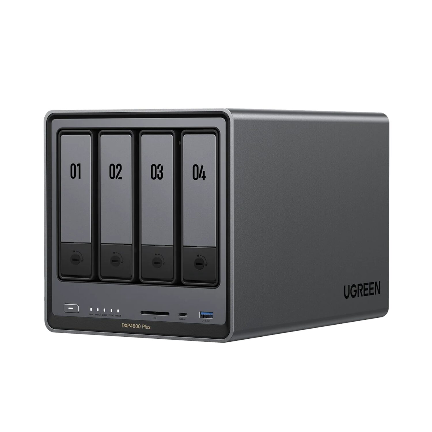 DX4800PLUS-35261-WR-01 UGREEN NASync DXP4800 Plus 4-Bay NAS