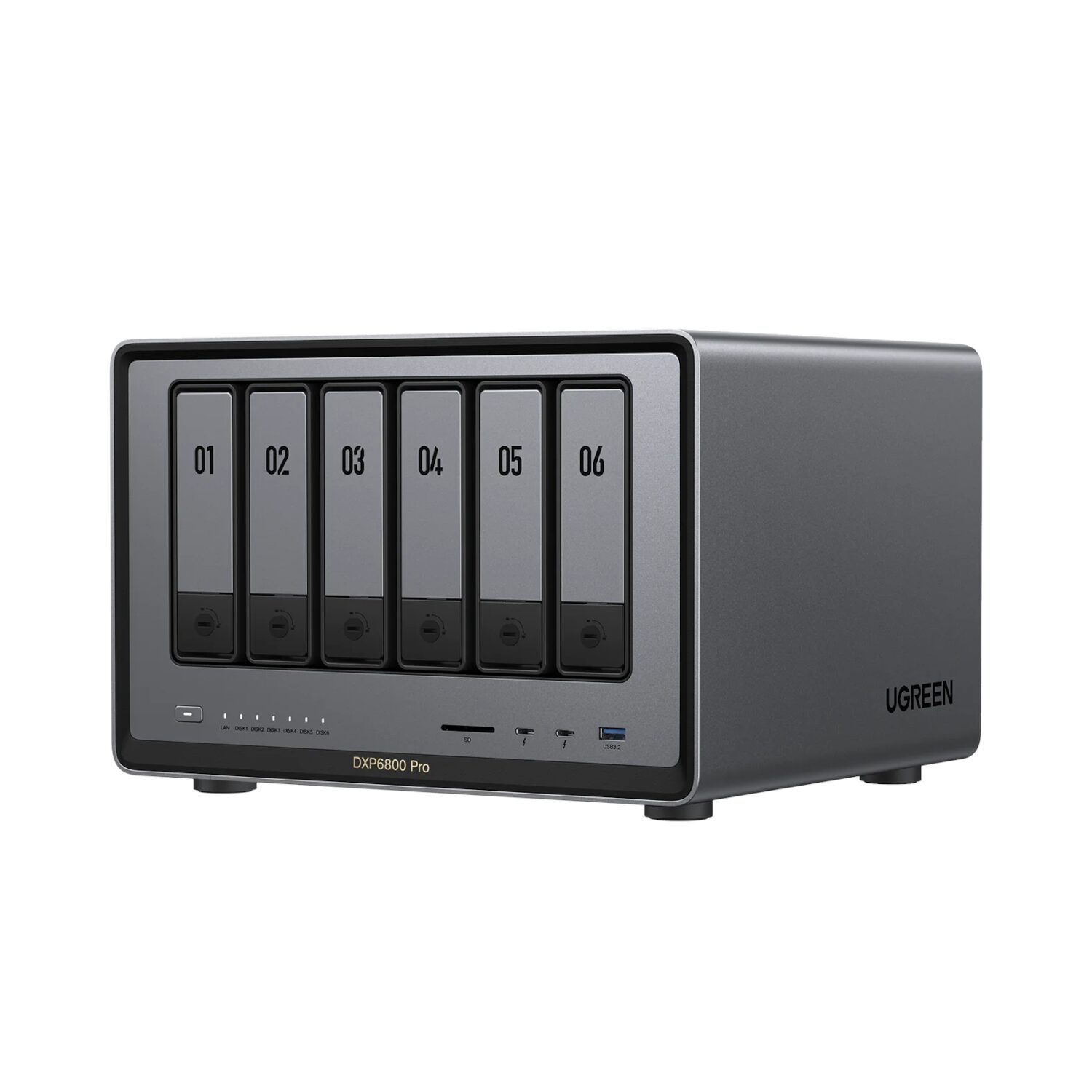 DXP6800PRO-25899B-WR-01 UGREEN NASync DXP6800 Pro 6-Bay NAS