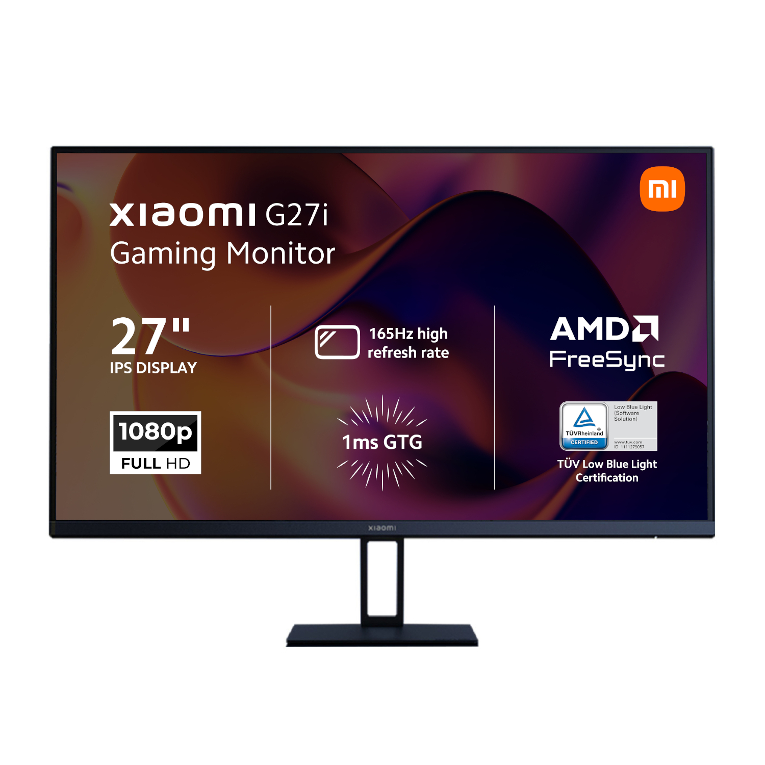 ELA5375EU_Xiaomi-G27i_27-inch_full_hd_gaming_monitor_wr_01a Xiaomi G27i 27" Full HD 1080p IPS Gaming Monitor (165Hz, 1ms, 16:9, HDMI/DP, and AMD FreeSync Premium)