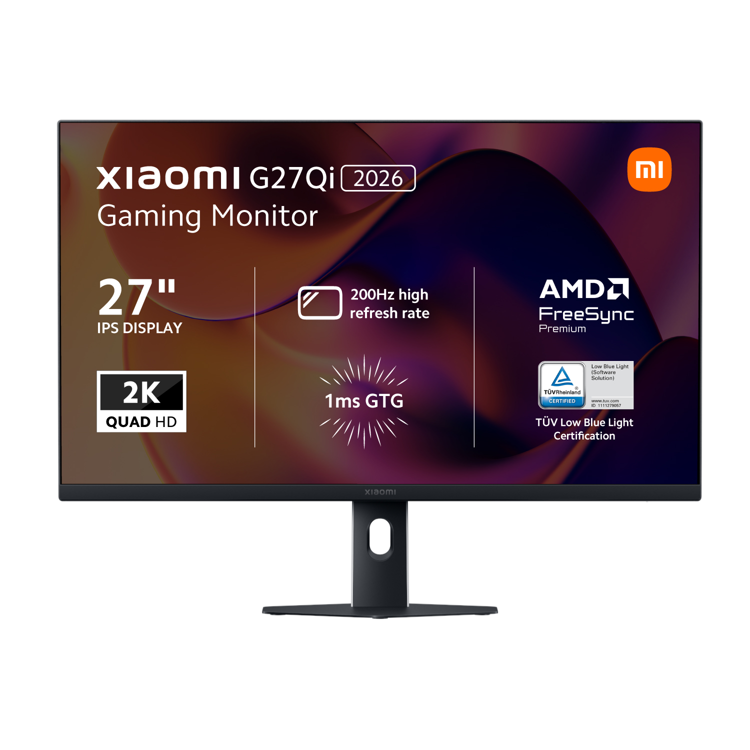 ELA6556EU_Xiaomi-G27Qi-2026-27-inch-2K-QHD-200Hz-IPS-Gaming-Monitor_wr_01a Xiaomi G27Qi 2026 27″ 2K QHD 200Hz Fast IPS Gaming Monitor