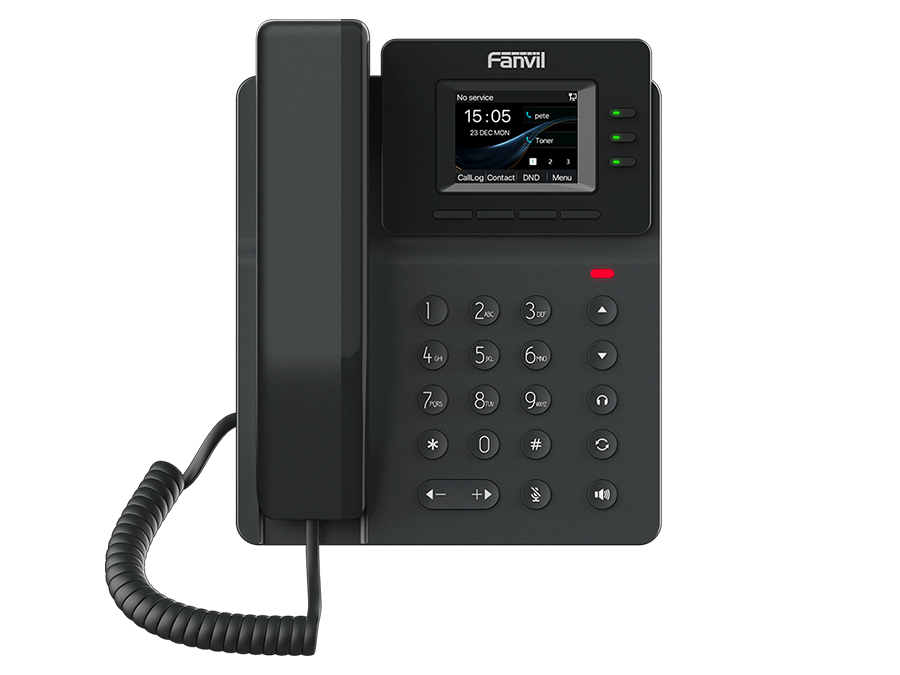 Fanvil 4SIP Fast Ethernet Colour Screen PoE VoIP Phone
