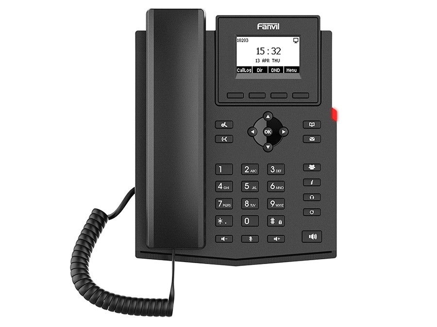 FAN-X301W Fanvil 2SIP Entry Level WiFi 4 VoIP Phone with PSU