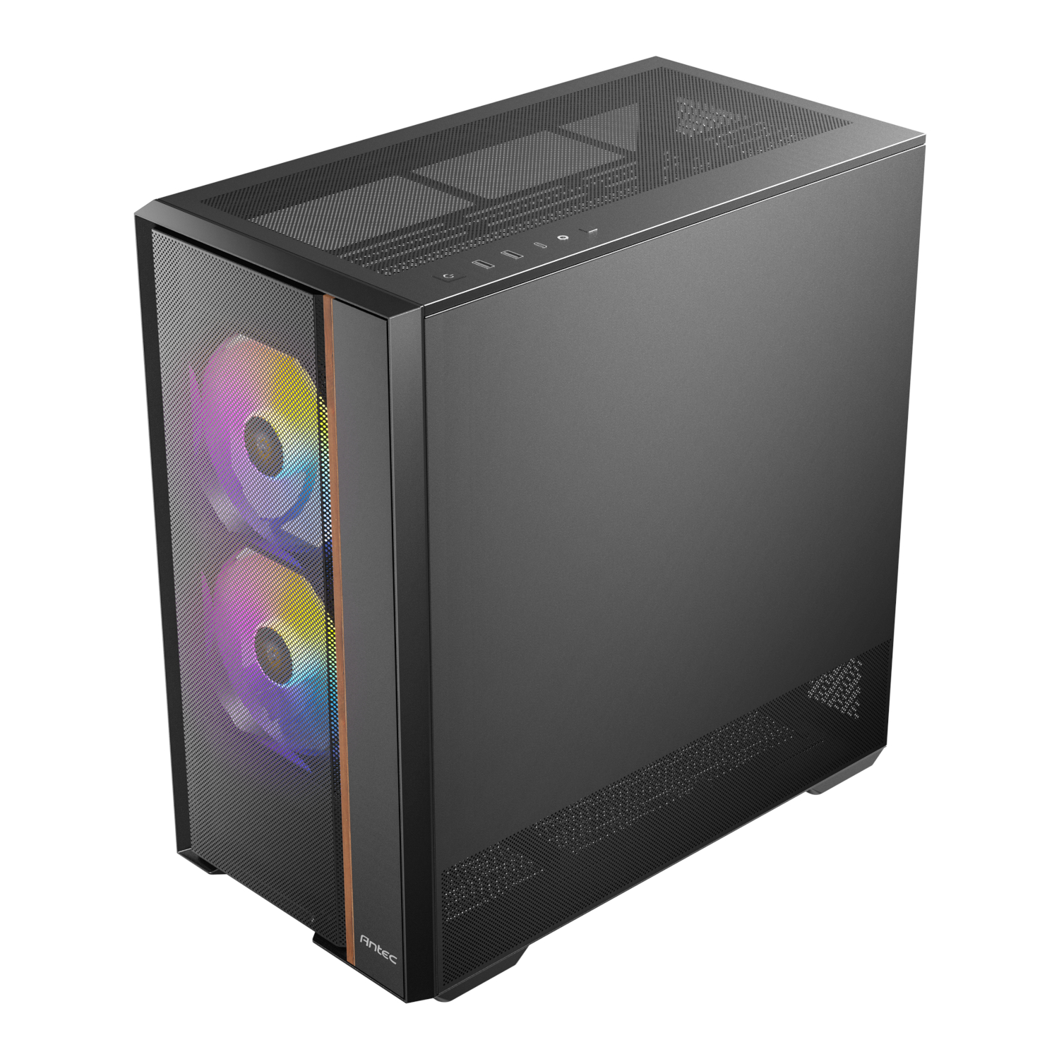 FLUX-REAR_Antec-FLUX-Rear-ARGB-ATX-Mid-Tower-Gaming-Chassis-Black_wr_03a Antec FLUX Rear ARGB ATX Mid Tower Gaming Chassis - Black