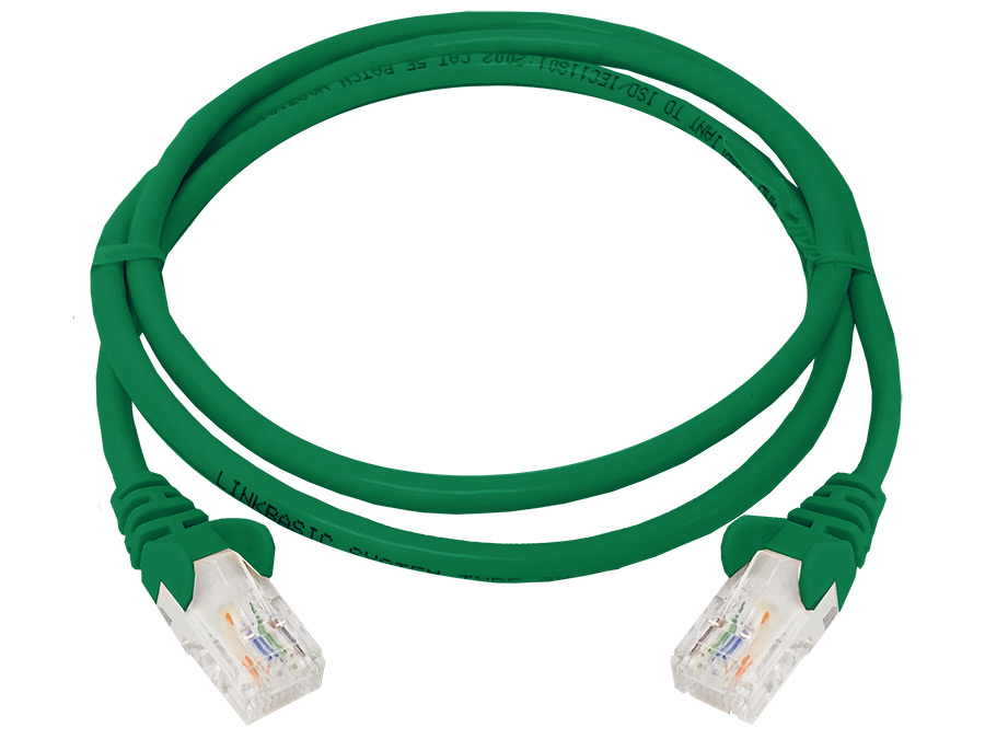 FLY-1G Linkbasic 1 Metre UTP Cat5e Flylead Green