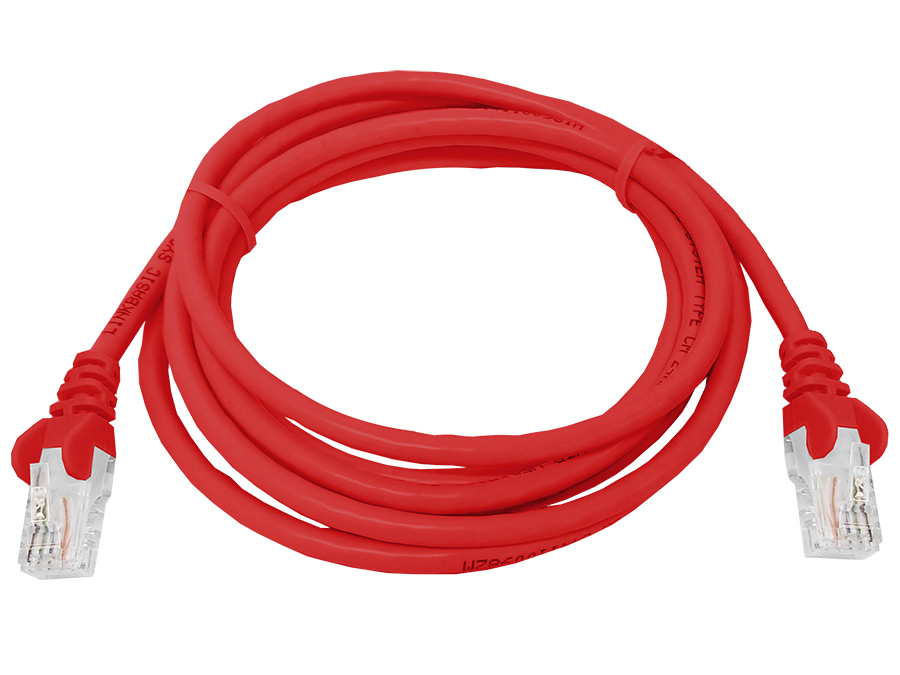 FLY-2R Linkbasic 2 Metre UTP Cat5e Flylead Red