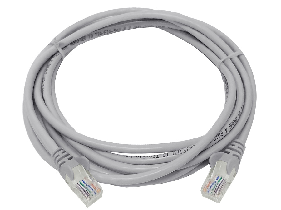 FLY-3 Linkbasic 3 Metre UTP Cat5e Flylead Grey