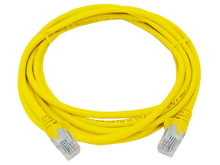 FLY-3Y Linkbasic 3 Metre UTP Cat5e Flylead Yellow