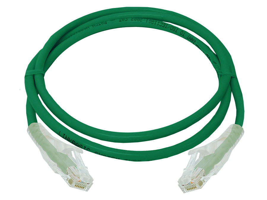 FLY-6-1G Linkbasic 1 Metre UTP Cat6 Flylead Green