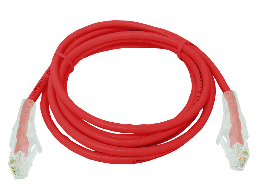 FLY-6-2R Linkbasic 2 Metre UTP Cat6 Flylead Red