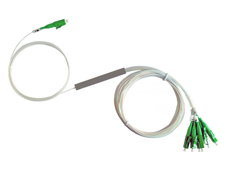 FS-LC8 Linkbasic Fibre Splitter Blockless LC APC SM 1-8