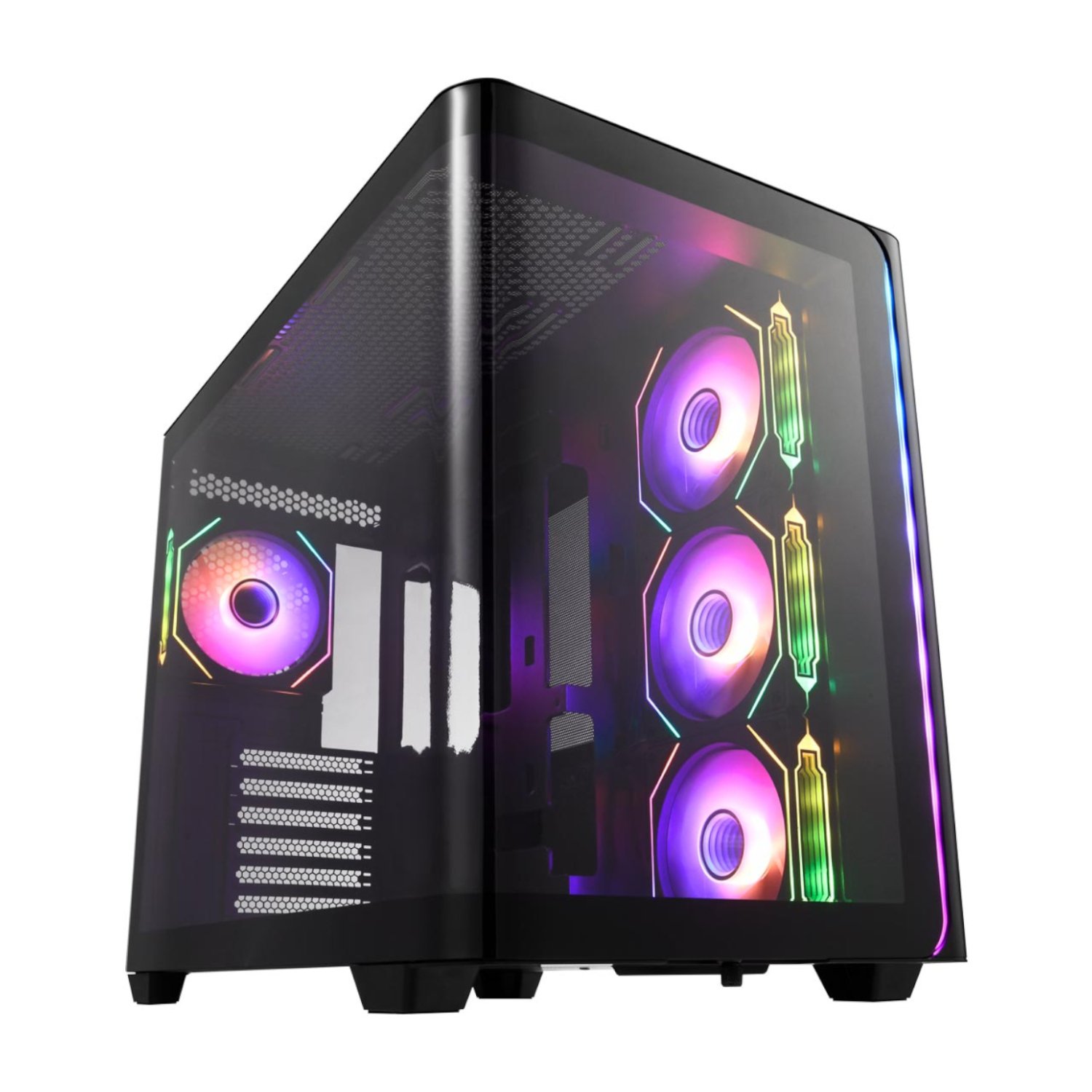 FSP10_M580-BA-W-HV-PRO-650W-NON-MOD_wr_01 FSP M580 ATX Gaming Chassis and HV Pro 650W Power Supply Bundle